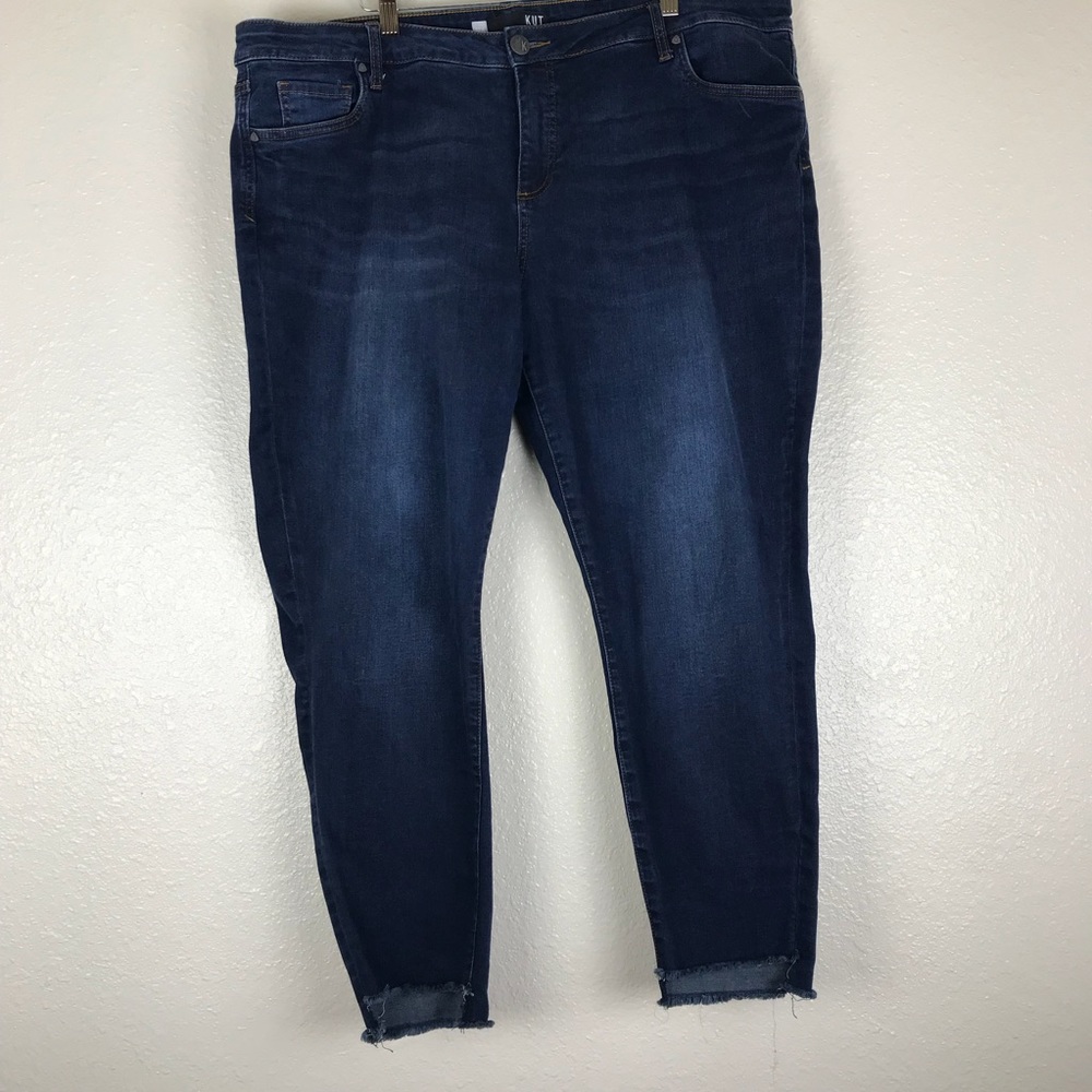 Kut from the Kloth jeans with hem detail